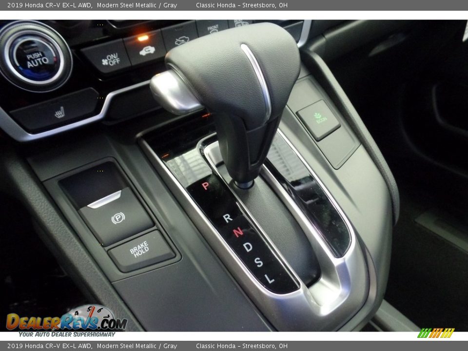 2019 Honda CR-V EX-L AWD Modern Steel Metallic / Gray Photo #13