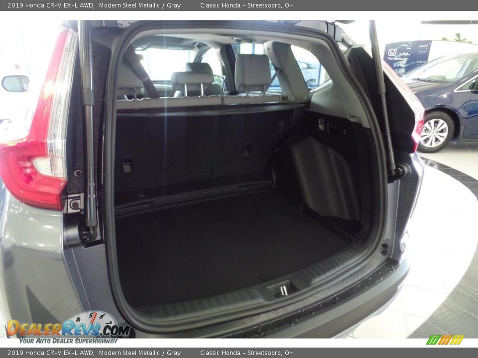 2019 Honda CR-V EX-L AWD Modern Steel Metallic / Gray Photo #14