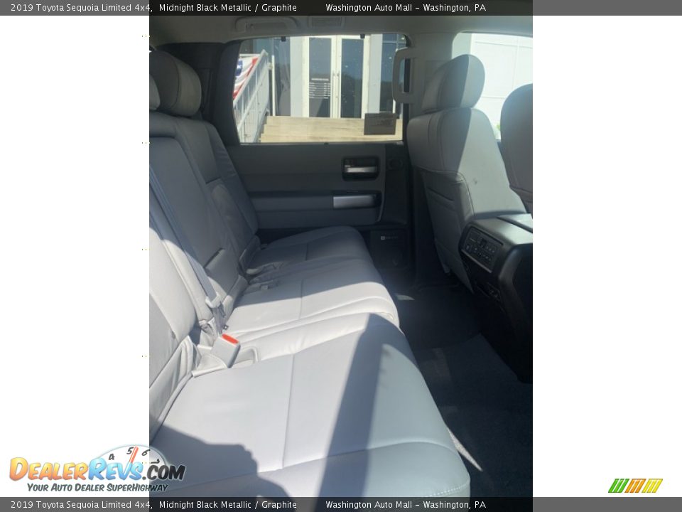2019 Toyota Sequoia Limited 4x4 Midnight Black Metallic / Graphite Photo #29
