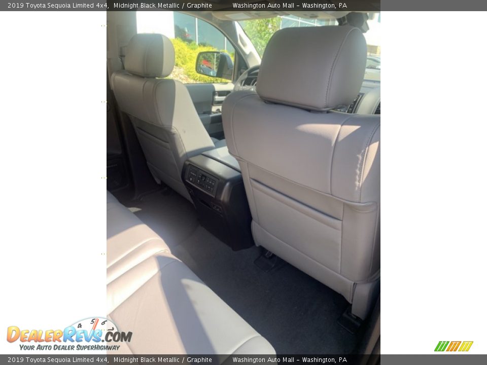 2019 Toyota Sequoia Limited 4x4 Midnight Black Metallic / Graphite Photo #30