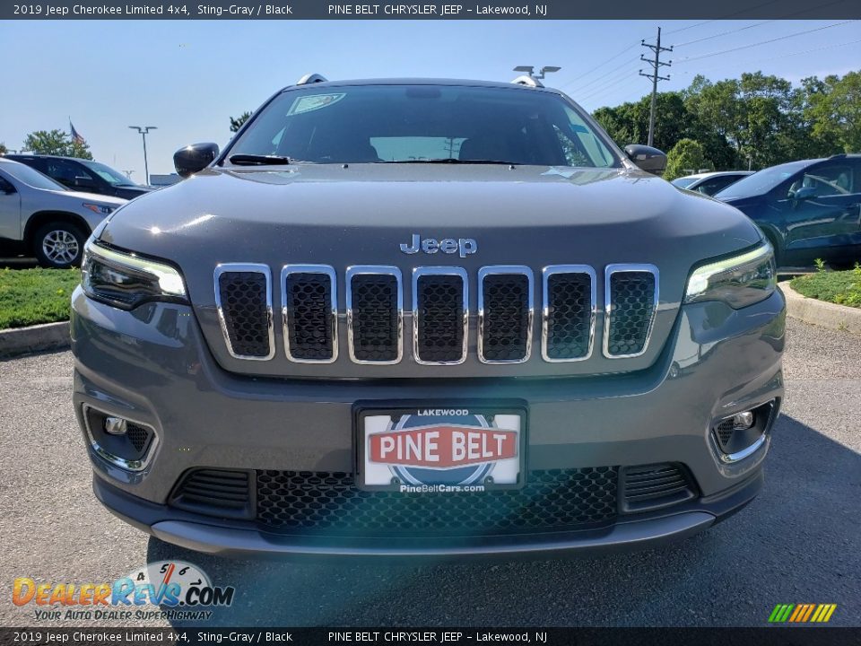 2019 Jeep Cherokee Limited 4x4 Sting-Gray / Black Photo #2