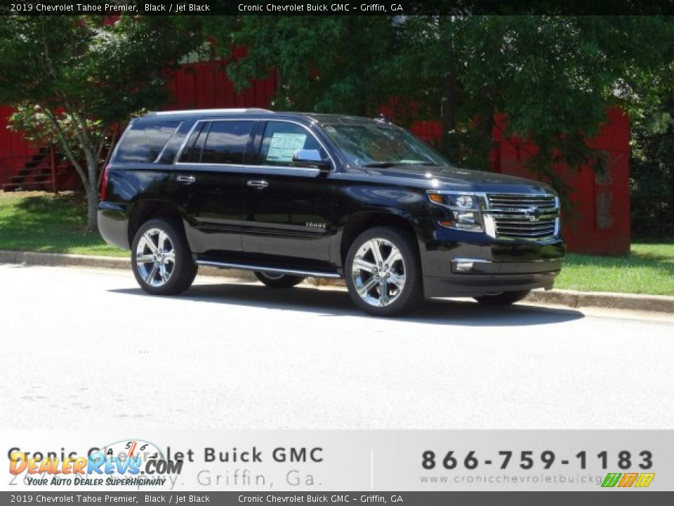 2019 Chevrolet Tahoe Premier Black / Jet Black Photo #1