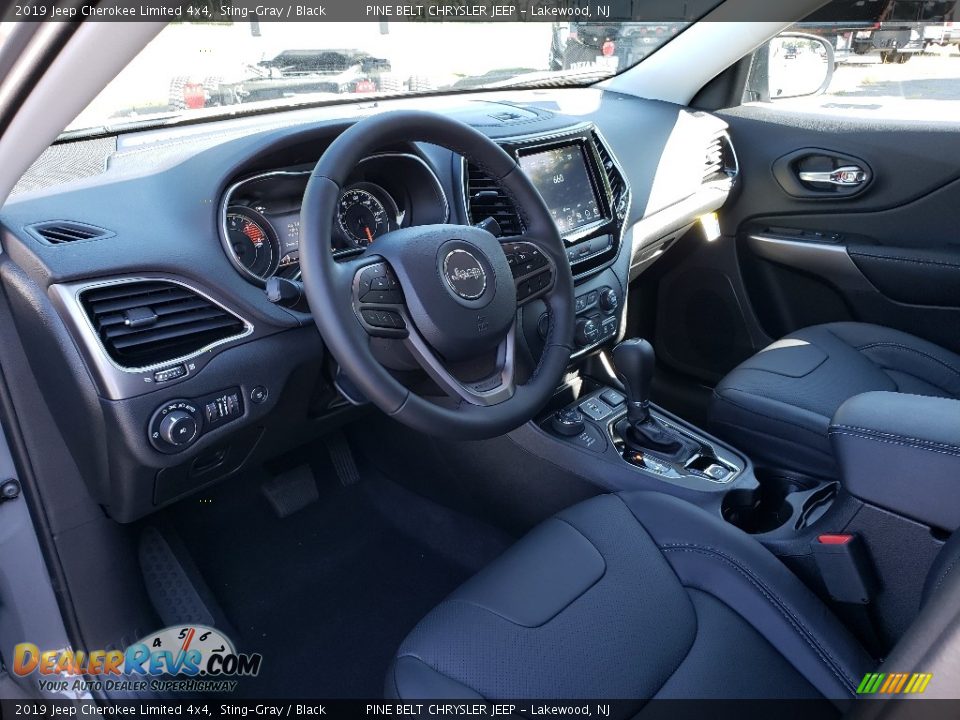 2019 Jeep Cherokee Limited 4x4 Sting-Gray / Black Photo #7