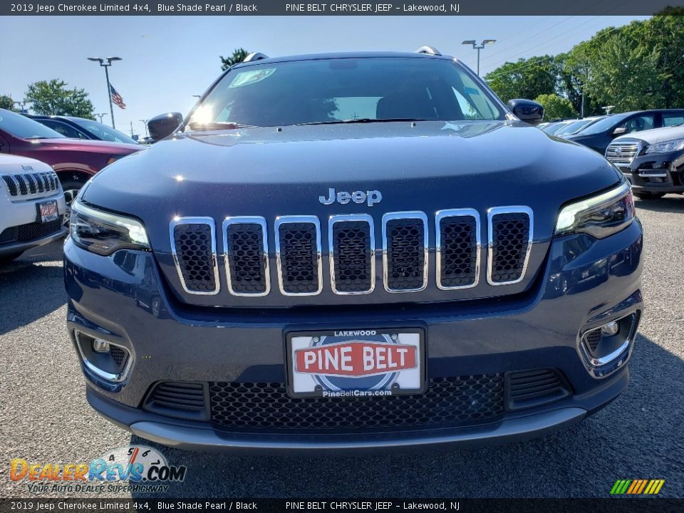 2019 Jeep Cherokee Limited 4x4 Blue Shade Pearl / Black Photo #2