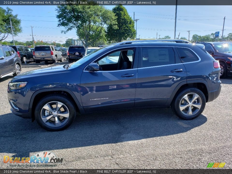 2019 Jeep Cherokee Limited 4x4 Blue Shade Pearl / Black Photo #3
