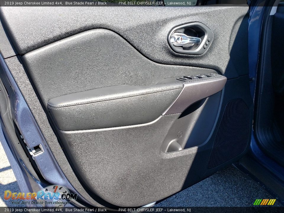 2019 Jeep Cherokee Limited 4x4 Blue Shade Pearl / Black Photo #8