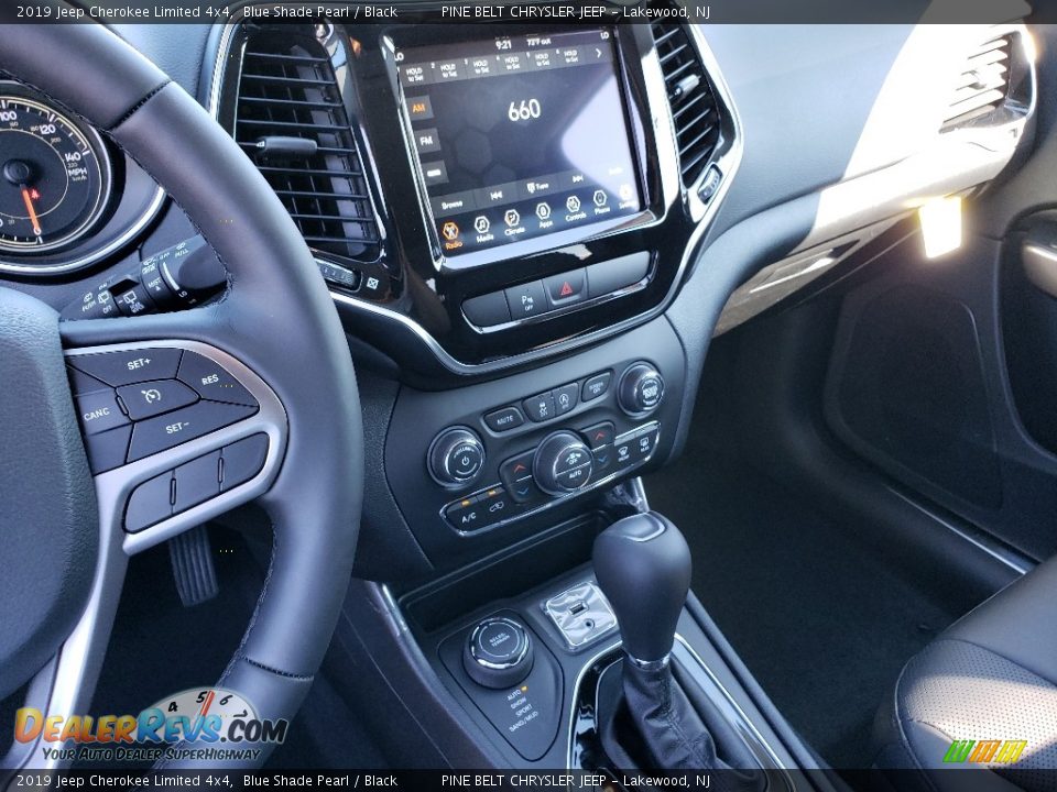 2019 Jeep Cherokee Limited 4x4 Blue Shade Pearl / Black Photo #10
