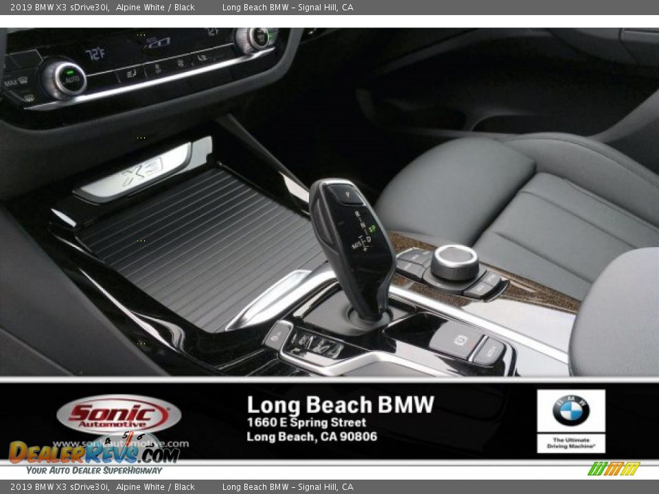2019 BMW X3 sDrive30i Alpine White / Black Photo #6