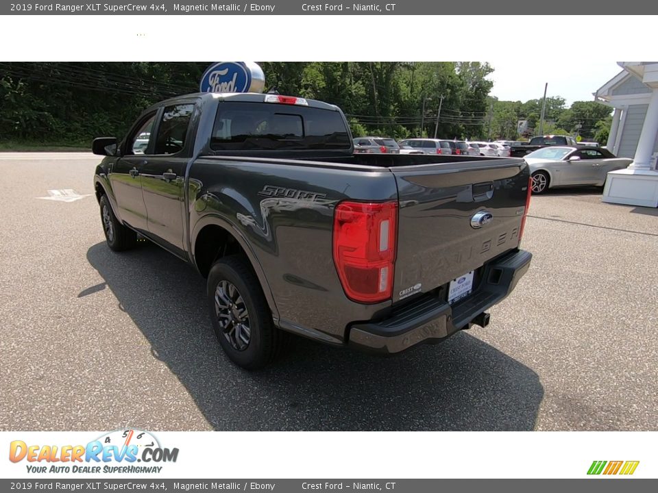 2019 Ford Ranger XLT SuperCrew 4x4 Magnetic Metallic / Ebony Photo #5