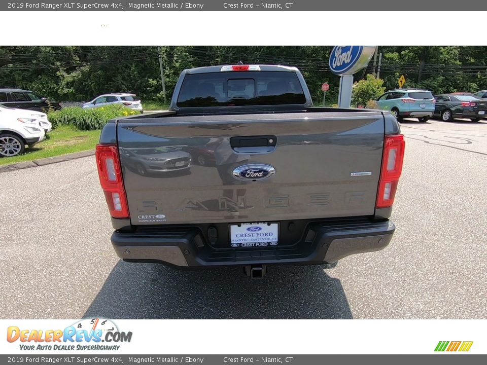 2019 Ford Ranger XLT SuperCrew 4x4 Magnetic Metallic / Ebony Photo #6