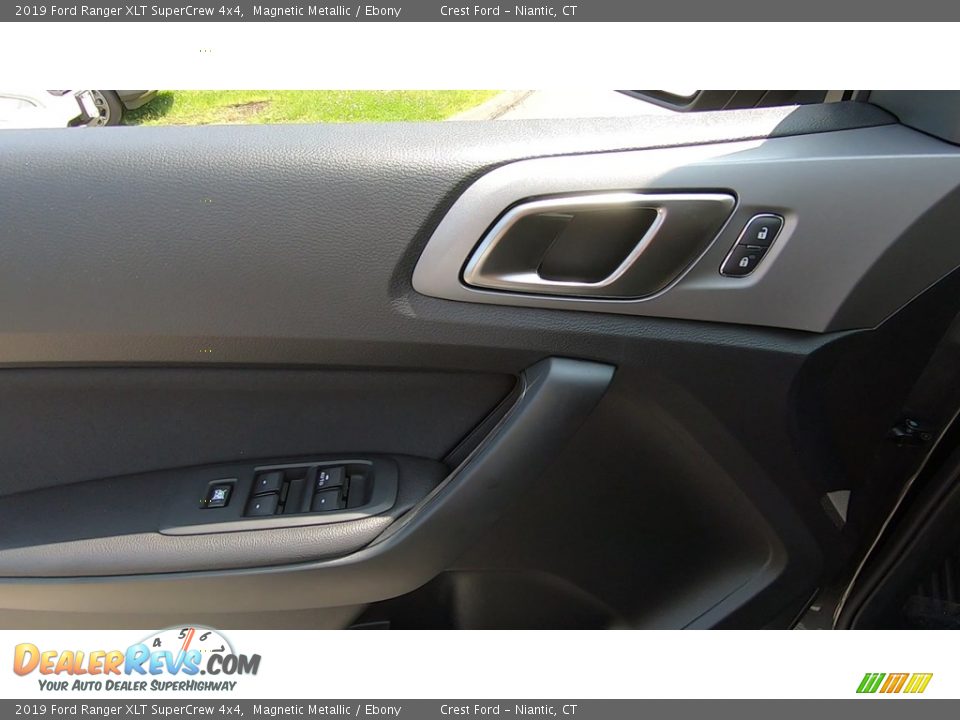 2019 Ford Ranger XLT SuperCrew 4x4 Magnetic Metallic / Ebony Photo #12