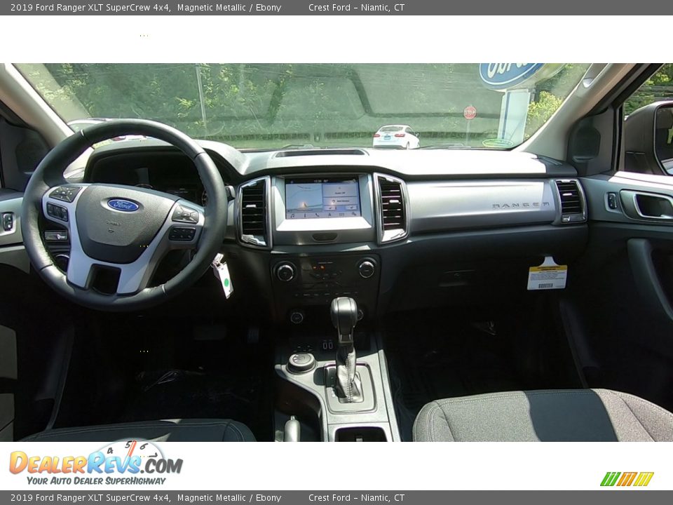 2019 Ford Ranger XLT SuperCrew 4x4 Magnetic Metallic / Ebony Photo #18