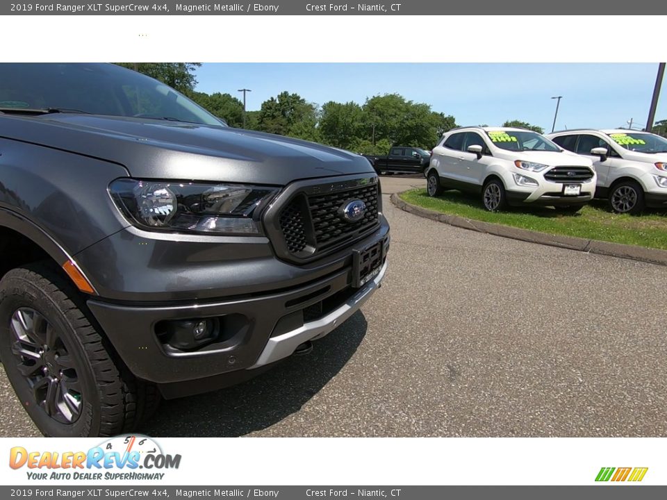 2019 Ford Ranger XLT SuperCrew 4x4 Magnetic Metallic / Ebony Photo #27