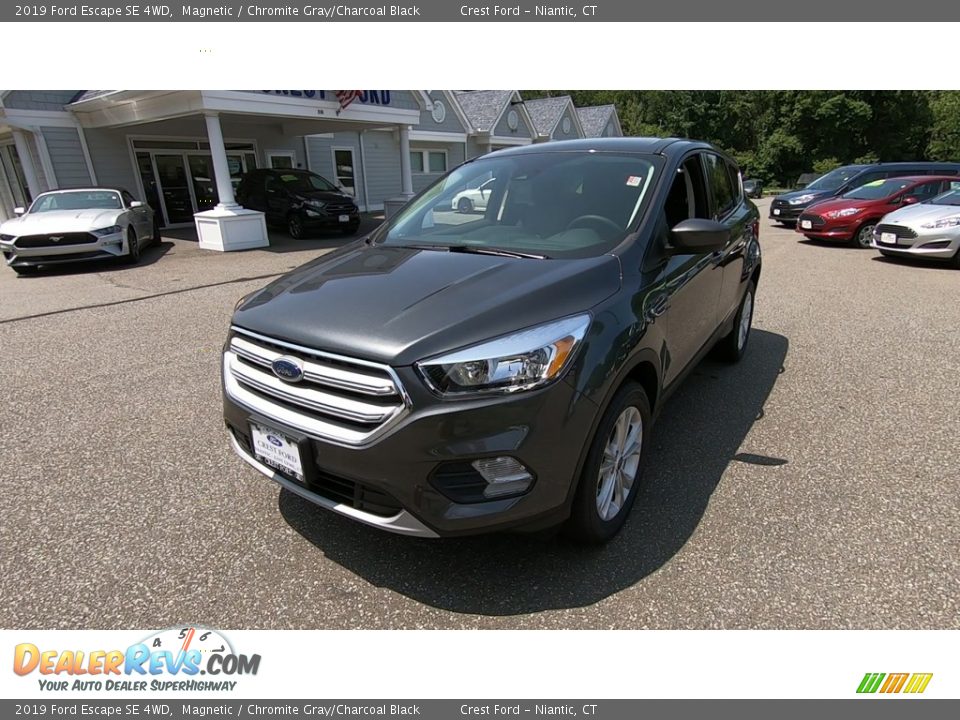 2019 Ford Escape SE 4WD Magnetic / Chromite Gray/Charcoal Black Photo #3
