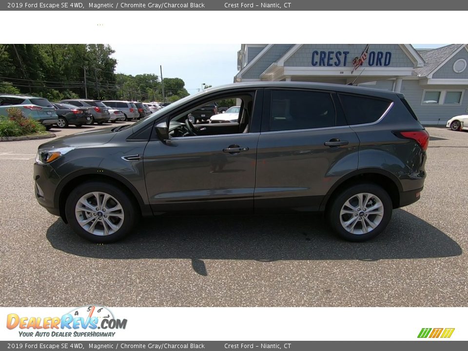 2019 Ford Escape SE 4WD Magnetic / Chromite Gray/Charcoal Black Photo #4