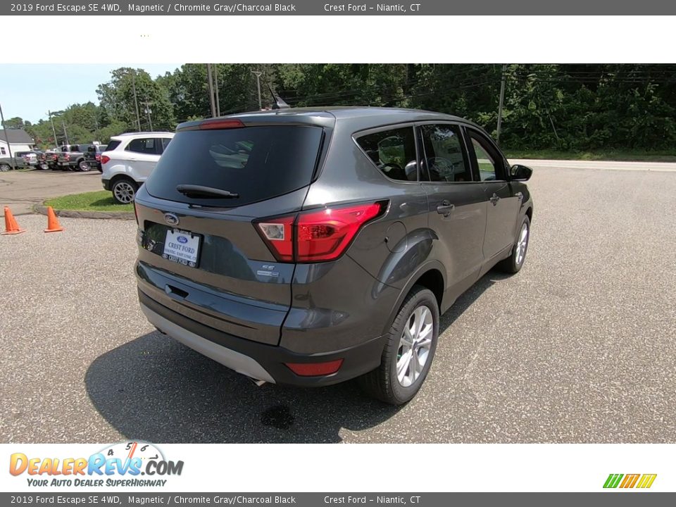 2019 Ford Escape SE 4WD Magnetic / Chromite Gray/Charcoal Black Photo #7