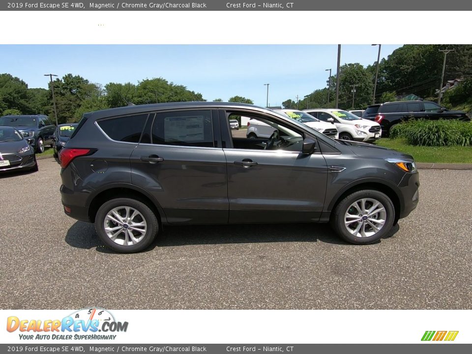 2019 Ford Escape SE 4WD Magnetic / Chromite Gray/Charcoal Black Photo #8