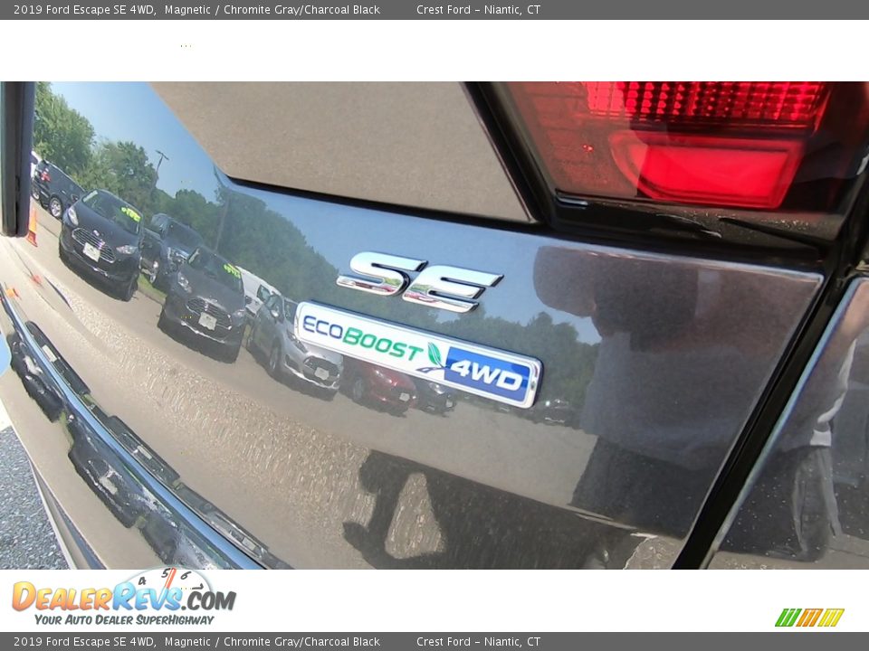 2019 Ford Escape SE 4WD Magnetic / Chromite Gray/Charcoal Black Photo #9