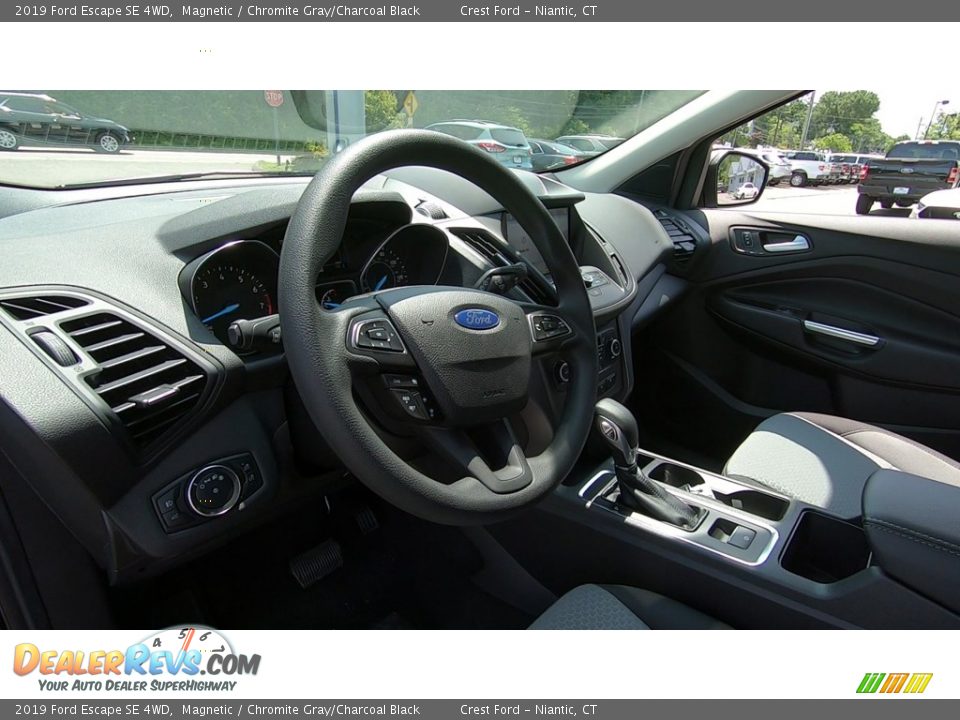 2019 Ford Escape SE 4WD Magnetic / Chromite Gray/Charcoal Black Photo #11