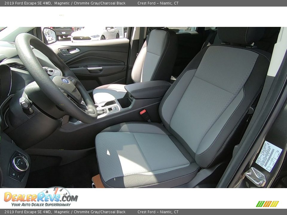 2019 Ford Escape SE 4WD Magnetic / Chromite Gray/Charcoal Black Photo #12