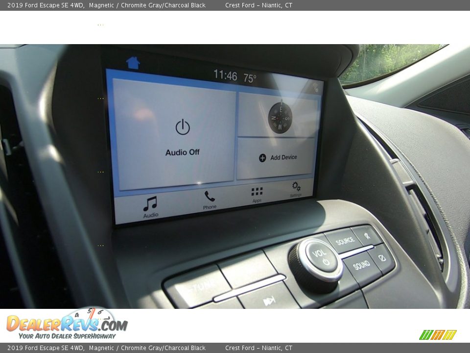 2019 Ford Escape SE 4WD Magnetic / Chromite Gray/Charcoal Black Photo #15