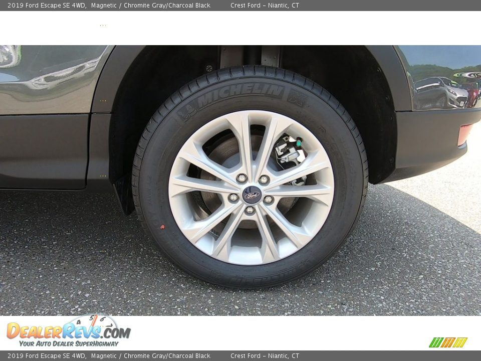 2019 Ford Escape SE 4WD Magnetic / Chromite Gray/Charcoal Black Photo #20