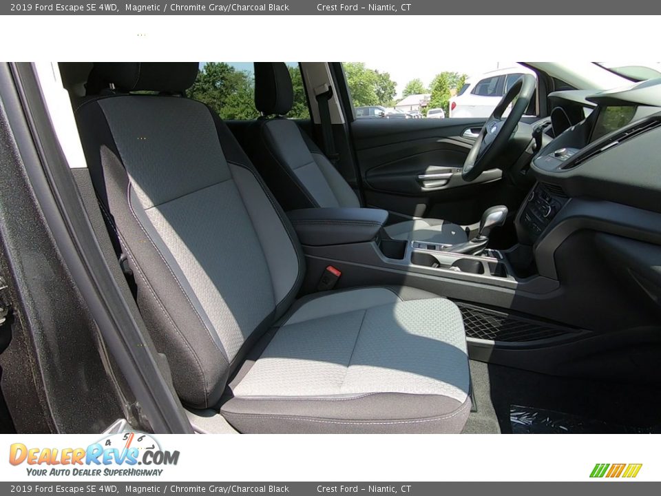 2019 Ford Escape SE 4WD Magnetic / Chromite Gray/Charcoal Black Photo #24