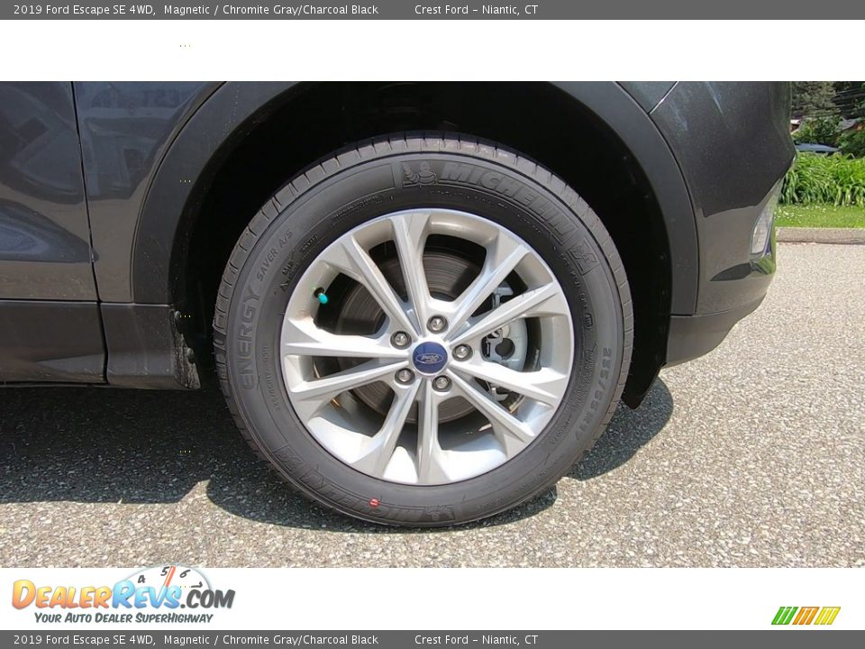 2019 Ford Escape SE 4WD Magnetic / Chromite Gray/Charcoal Black Photo #26