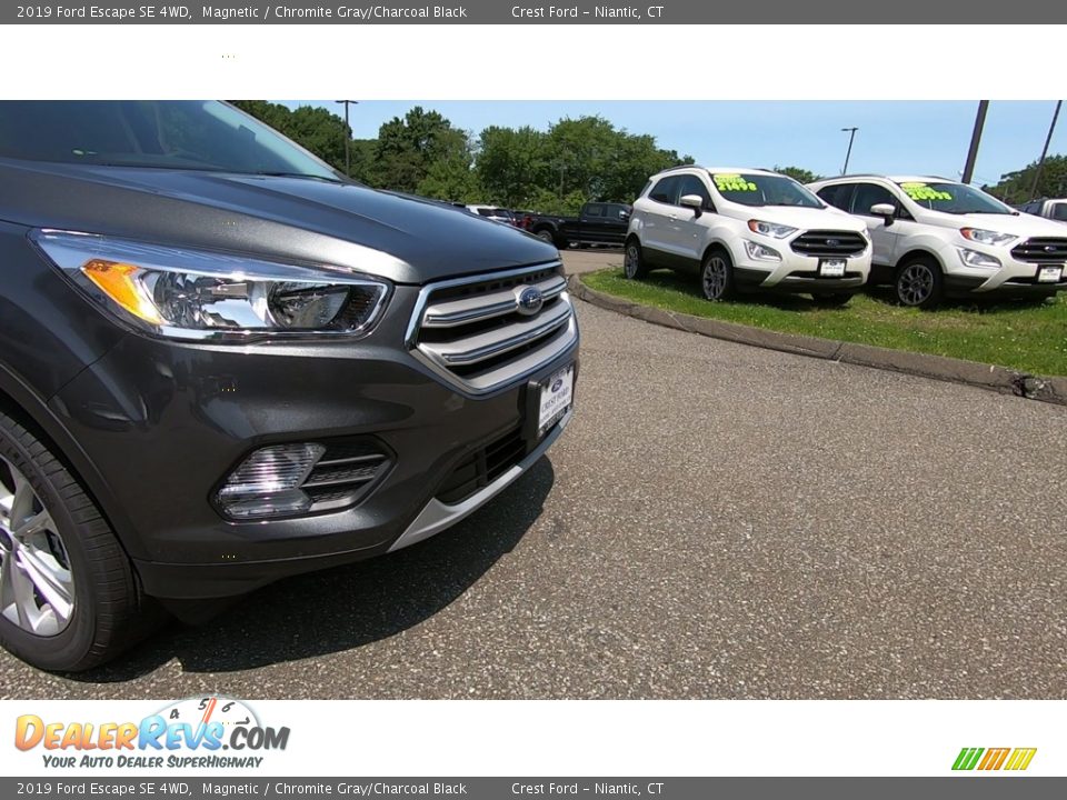 2019 Ford Escape SE 4WD Magnetic / Chromite Gray/Charcoal Black Photo #27