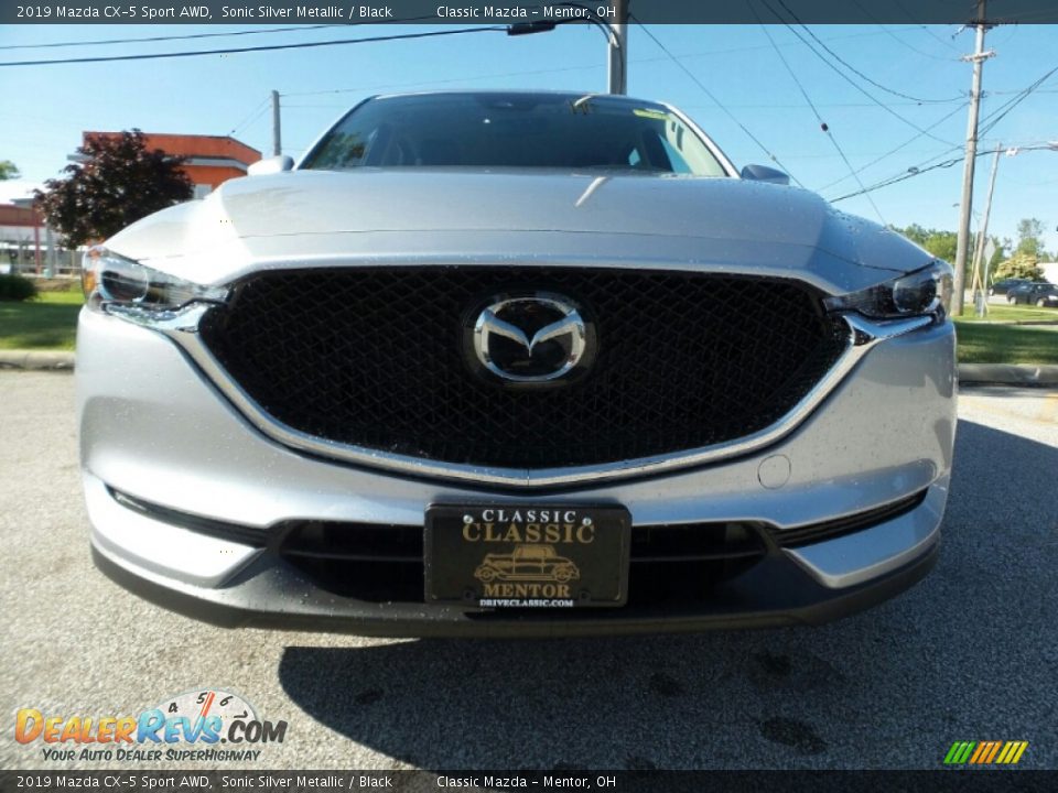 2019 Mazda CX-5 Sport AWD Sonic Silver Metallic / Black Photo #2