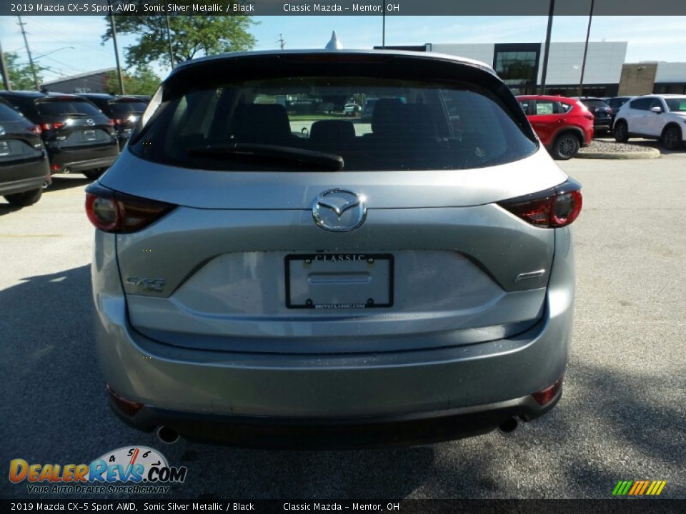 2019 Mazda CX-5 Sport AWD Sonic Silver Metallic / Black Photo #6