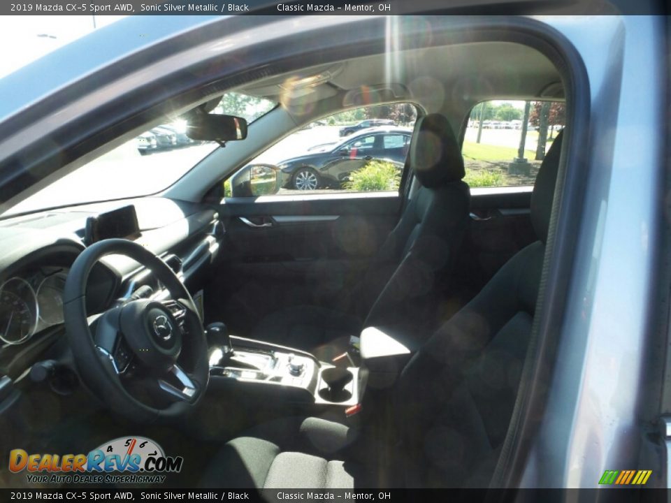 2019 Mazda CX-5 Sport AWD Sonic Silver Metallic / Black Photo #8