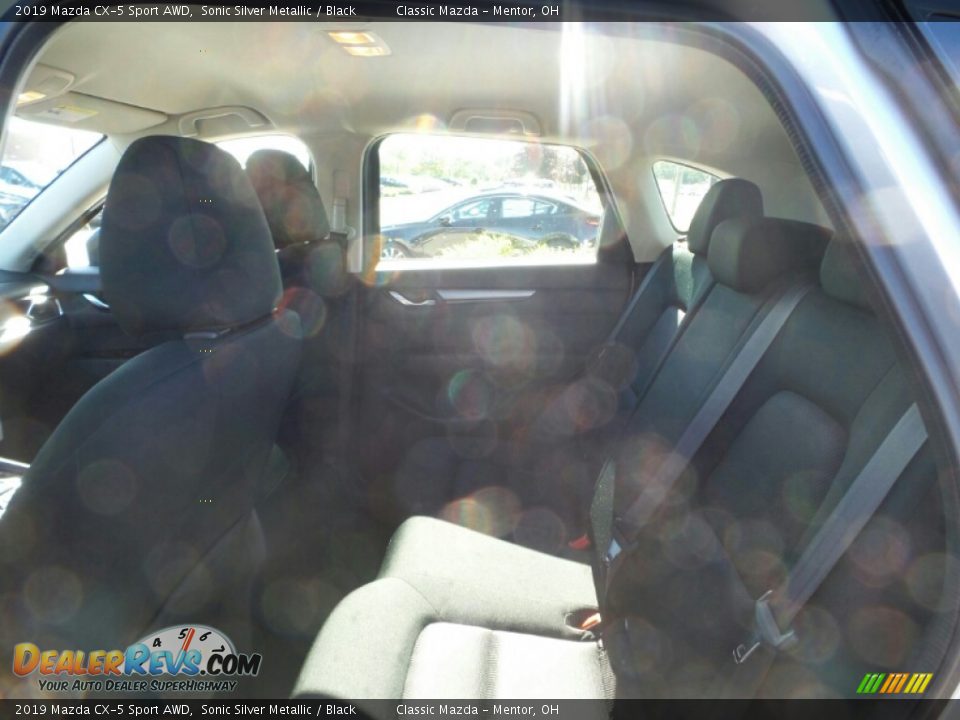2019 Mazda CX-5 Sport AWD Sonic Silver Metallic / Black Photo #9