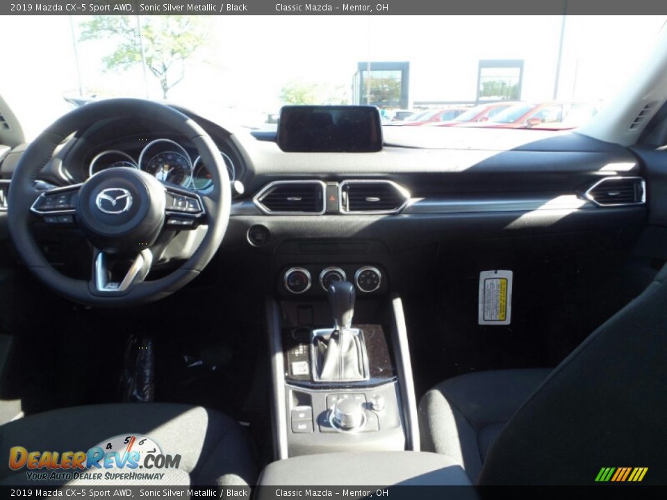 2019 Mazda CX-5 Sport AWD Sonic Silver Metallic / Black Photo #10