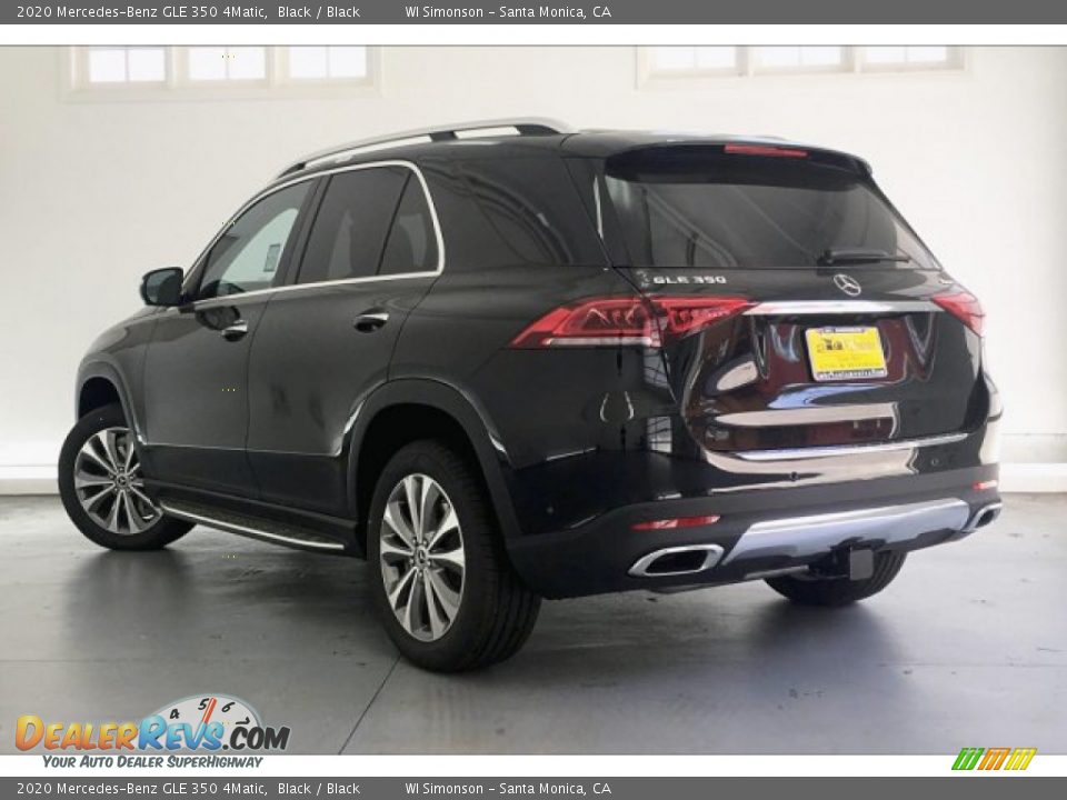 2020 Mercedes-Benz GLE 350 4Matic Black / Black Photo #2