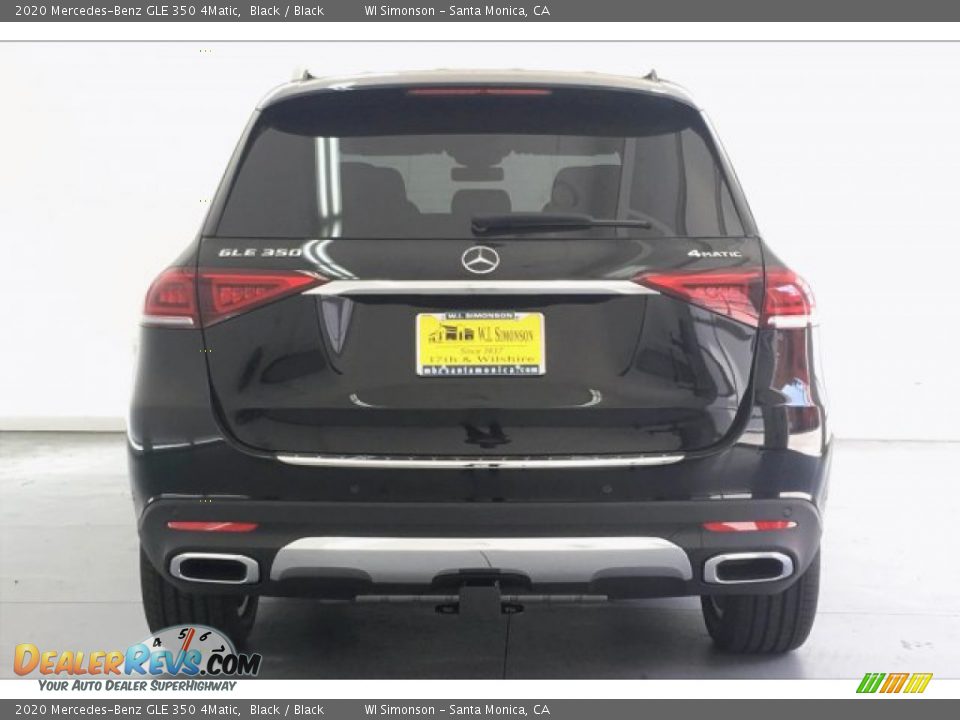 2020 Mercedes-Benz GLE 350 4Matic Black / Black Photo #3