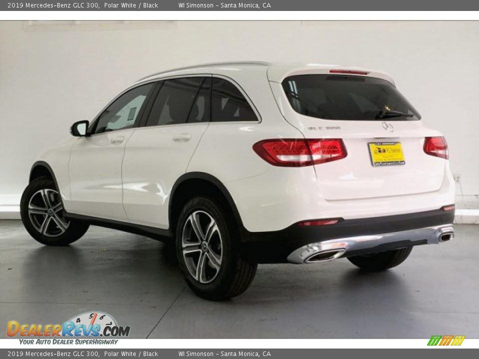2019 Mercedes-Benz GLC 300 Polar White / Black Photo #2