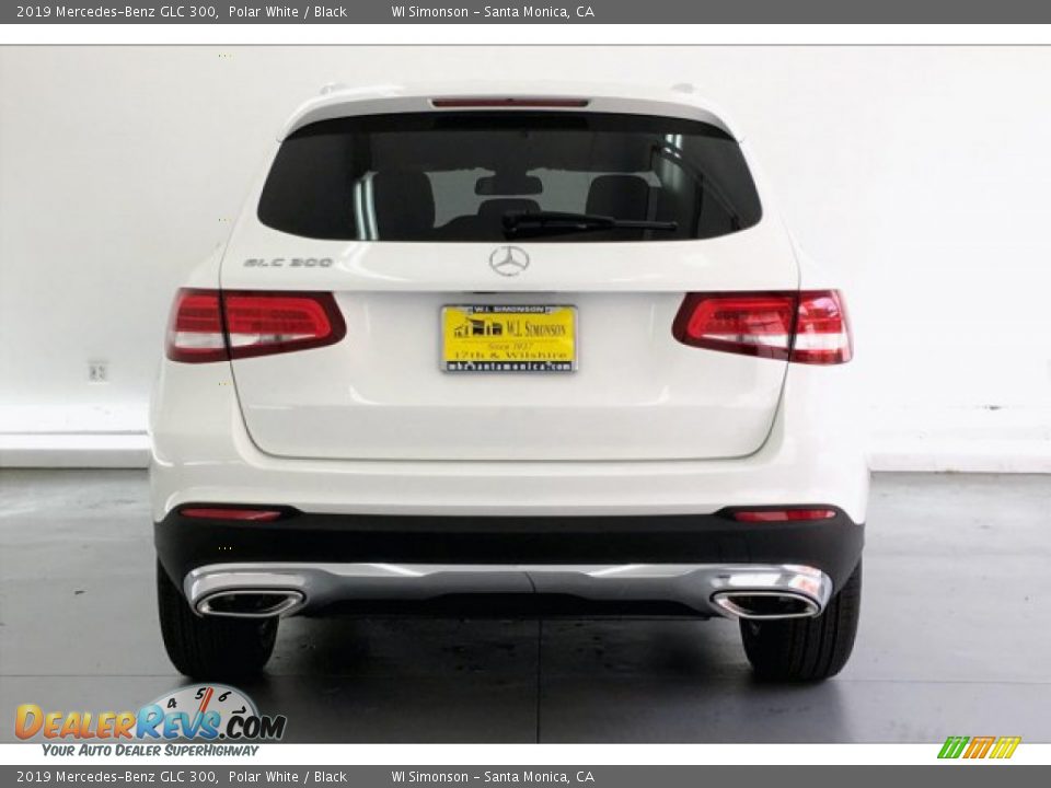 2019 Mercedes-Benz GLC 300 Polar White / Black Photo #3