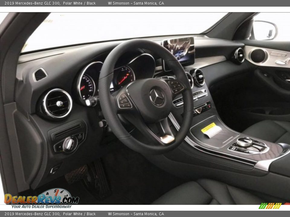 2019 Mercedes-Benz GLC 300 Polar White / Black Photo #4