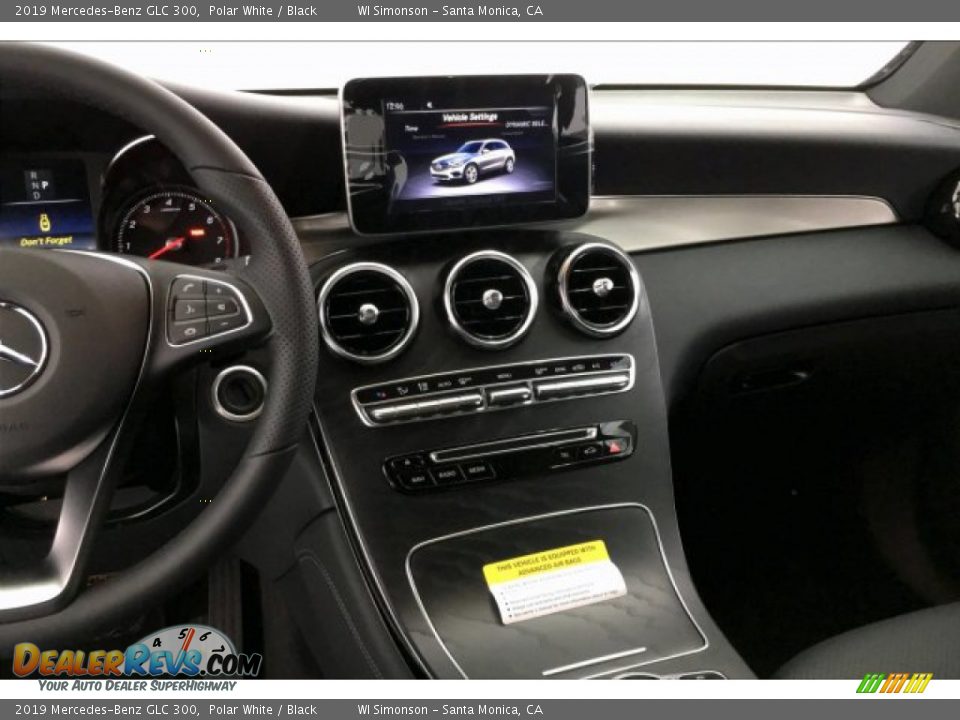 2019 Mercedes-Benz GLC 300 Polar White / Black Photo #6