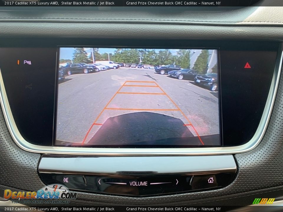 2017 Cadillac XT5 Luxury AWD Stellar Black Metallic / Jet Black Photo #21