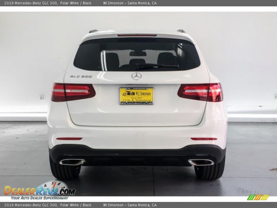 2019 Mercedes-Benz GLC 300 Polar White / Black Photo #3