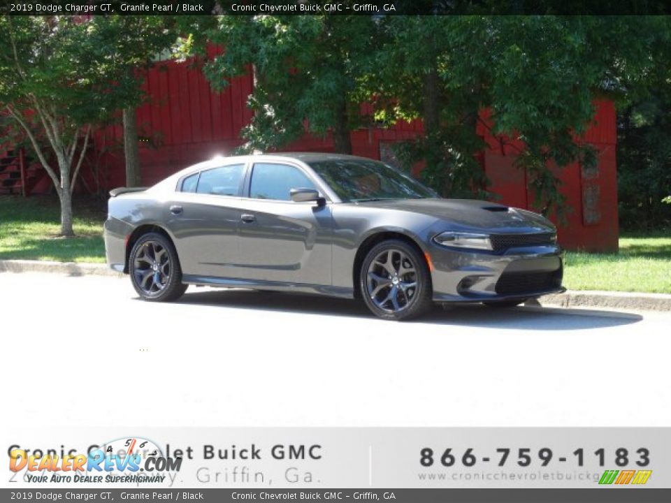 2019 Dodge Charger GT Granite Pearl / Black Photo #1