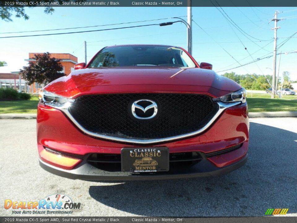 2019 Mazda CX-5 Sport AWD Soul Red Crystal Metallic / Black Photo #2