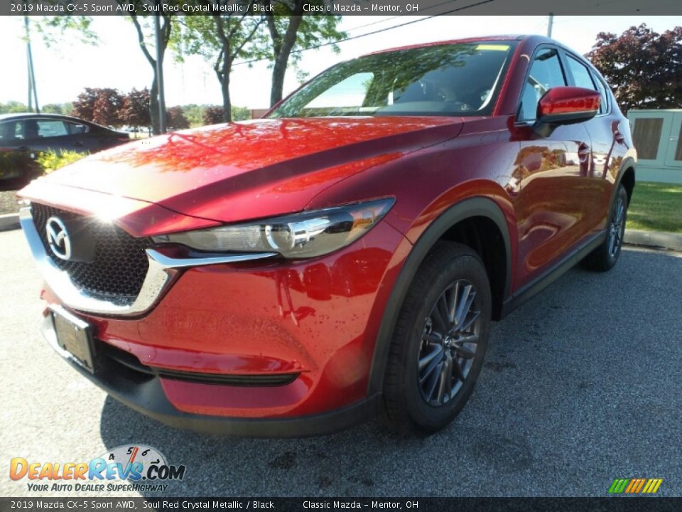 2019 Mazda CX-5 Sport AWD Soul Red Crystal Metallic / Black Photo #3