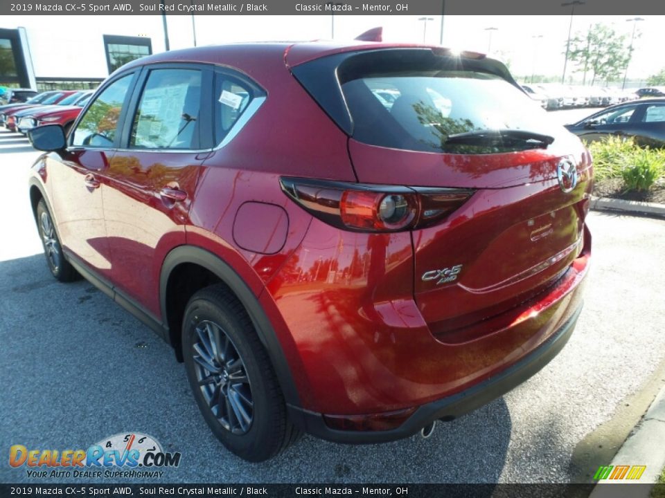 2019 Mazda CX-5 Sport AWD Soul Red Crystal Metallic / Black Photo #5