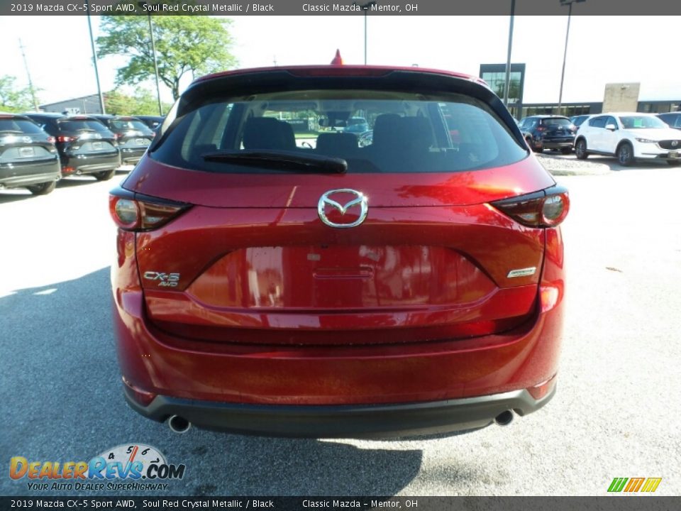 2019 Mazda CX-5 Sport AWD Soul Red Crystal Metallic / Black Photo #6
