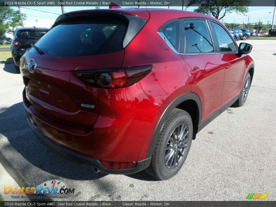 2019 Mazda CX-5 Sport AWD Soul Red Crystal Metallic / Black Photo #7