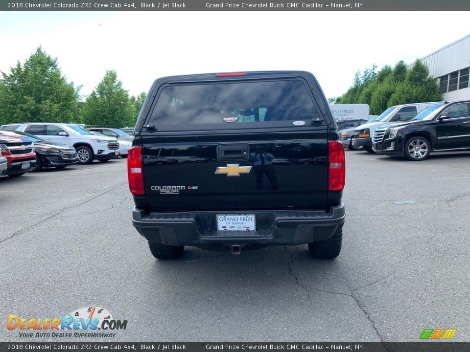 2018 Chevrolet Colorado ZR2 Crew Cab 4x4 Black / Jet Black Photo #5