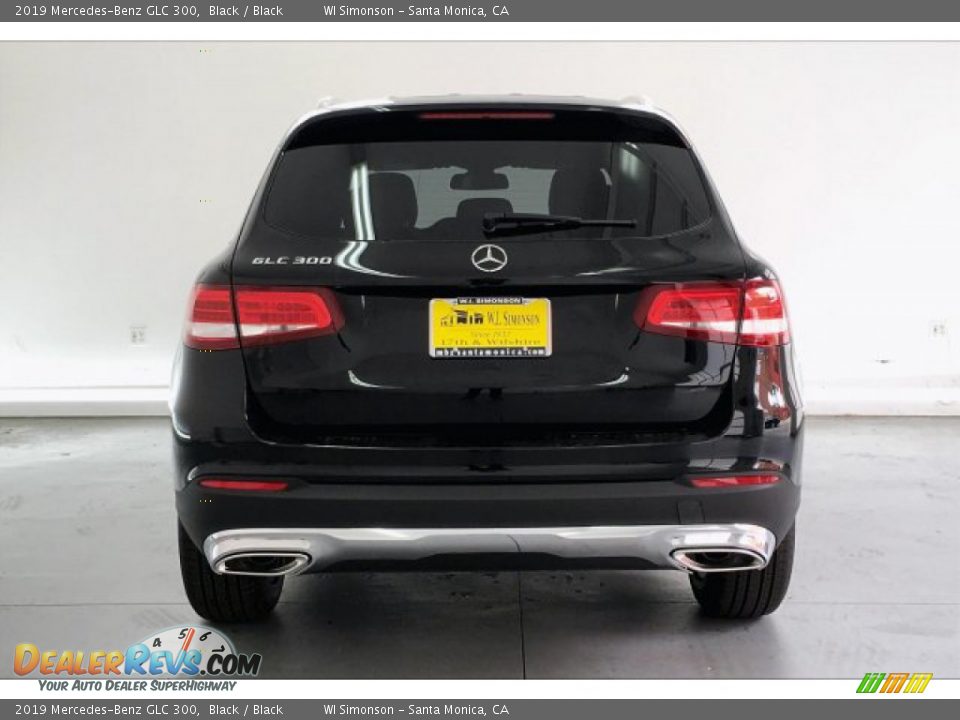 2019 Mercedes-Benz GLC 300 Black / Black Photo #3